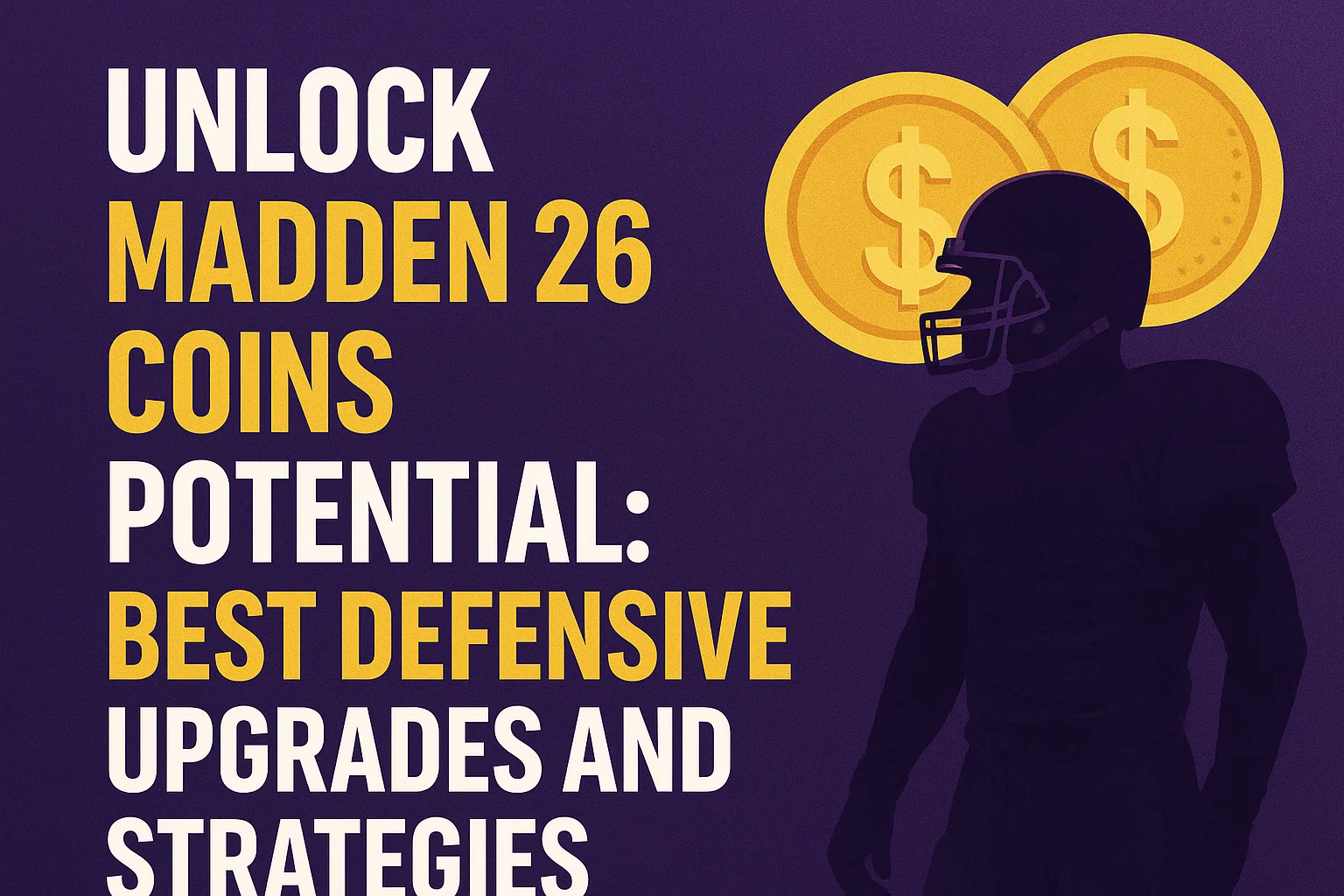 U4N - Unlock Madden 26 Coins Potential: Best Defensive Upgrades and Strategies