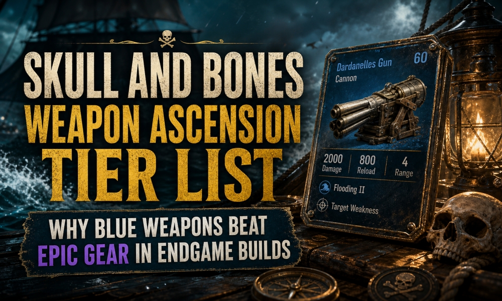 Skull and Bones Weapon Ascension Tier List Skull and Bones Weapon Ascension Tier List